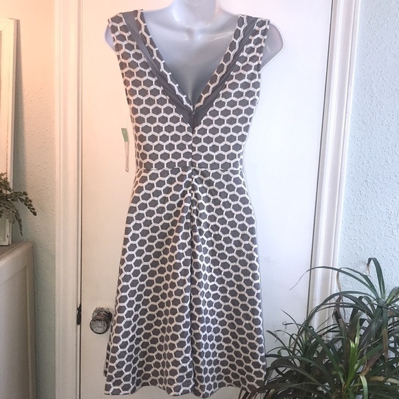 NWT Stitchfix Pixley Gray Millie Textured Knit Dress Size Small - Picture 6 of 16